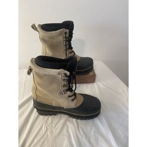 Women's ITASCA Buff Suede Cushioned Steel Shank‎ Lace Up Boots-Size 7